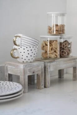 Irregular Ceramic Mug – Stripes -Pretty Little Home 111IMG 9317 1