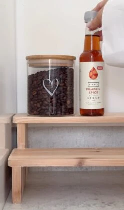 Two Tier Display Stand Small- Natural -Pretty Little Home 1IMG 4496 2