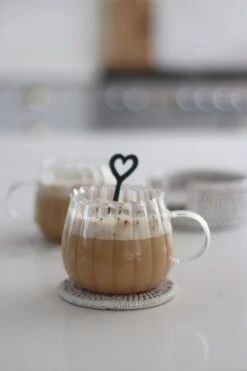 Rippled Glass Mugs – Set Of 2 -Pretty Little Home 1IMG 6082 2