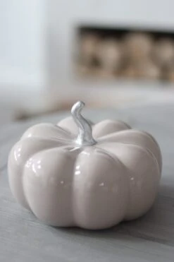Ceramic Pumpkin Autumn- Large