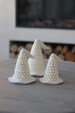 Ceramic Witch Hats – Set Of 3 -Pretty Little Home 1IMG 6493 2