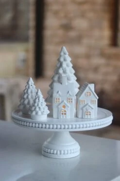 Snowy LED Christmas Tree Set -Pretty Little Home 1stimage00065