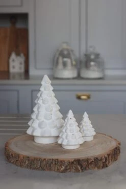 Snowy LED Christmas Tree Set -Pretty Little Home 1stimage00077