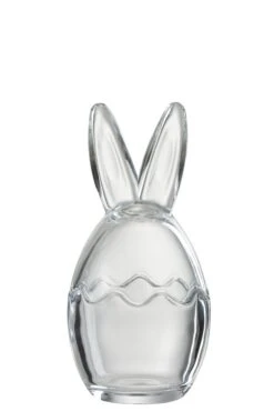 Glass Bunny Jar – Large -Pretty Little Home 23278