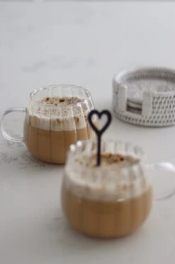 Rippled Glass Mugs – Set Of 2 -Pretty Little Home 3IMG 6085 2