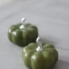 Ceramic Pumpkin Autumnal Green – Small 2PC