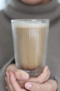 Double Wall Latte Glass – Fluted 6 Double Wall Latte Glass – Fluted -Pretty Little Home 3IMG 6634 2