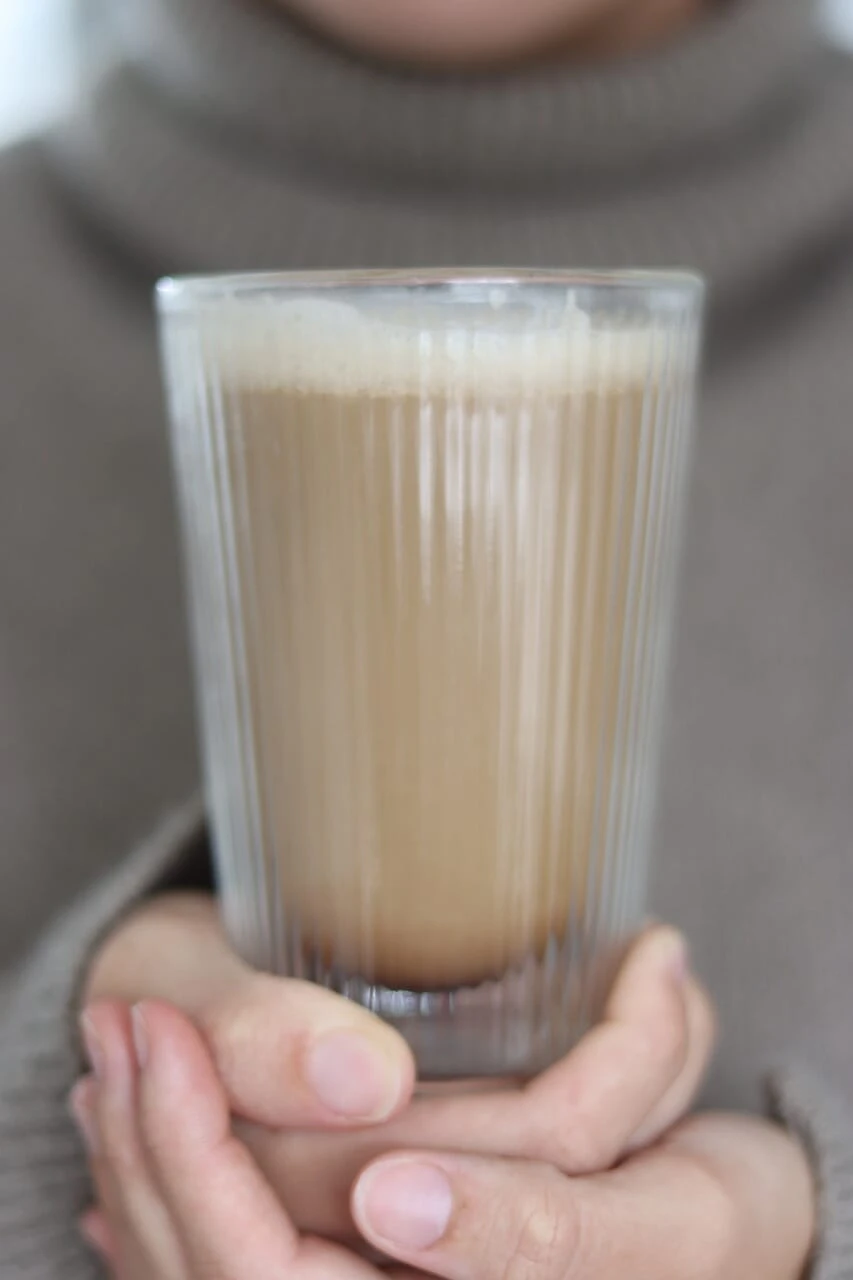 Double Wall Latte Glass – Fluted 3 Double Wall Latte Glass – Fluted - Image 3