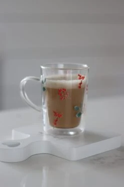 Slim Double Wall Winter Flower Mug -Pretty Little Home 4IMG 6707 2