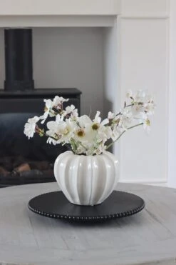 Beaded Lazy Susan – Black