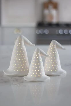 Ceramic Witch Hats – Set Of 3 -Pretty Little Home FIMG 6502