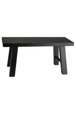 Solid Pine Wooden Stool – Black 7 Solid Pine Wooden Stool – Black -Pretty Little Home IMG 0080