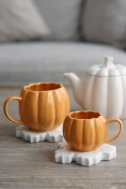 Large Pumpkin Mug – Ochre -Pretty Little Home IMG 0207 2