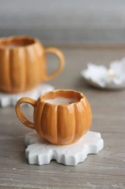 Mini Pumpkin Mug – Ochre -Pretty Little Home IMG 0227 2