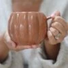 Large Pumpkin Mug – Mocha