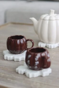 Mini Pumpkin Mug – Brown -Pretty Little Home IMG 0251 2