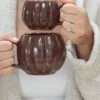 Mini Pumpkin Mug – Brown