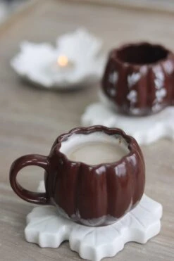 Mini Pumpkin Mug – Brown -Pretty Little Home IMG 0261 2