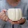 Large Pumpkin Mug – Beige