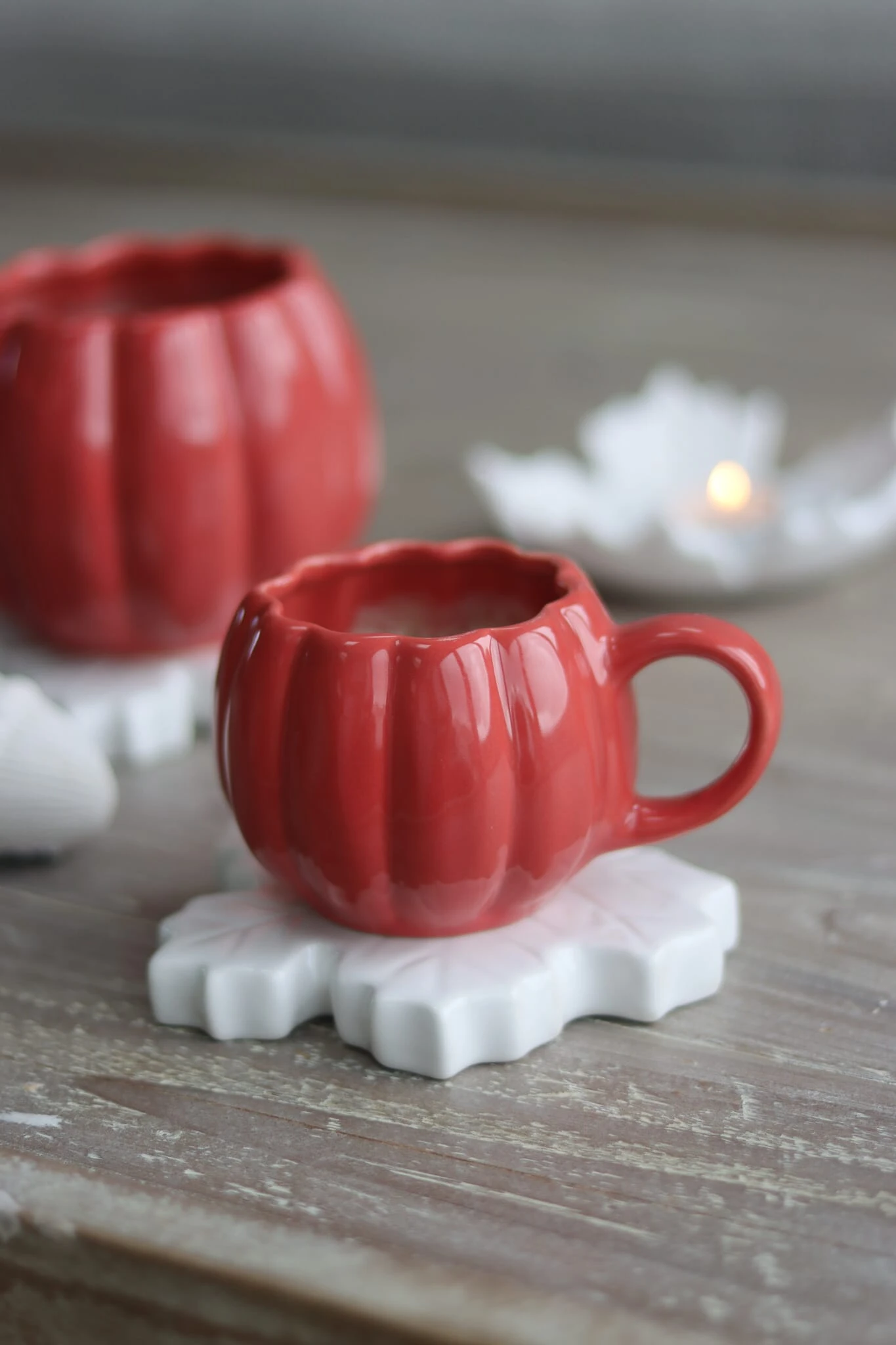 Mini Pumpkin Mug – Apricot 3 Mini Pumpkin Mug – Apricot - Image 3