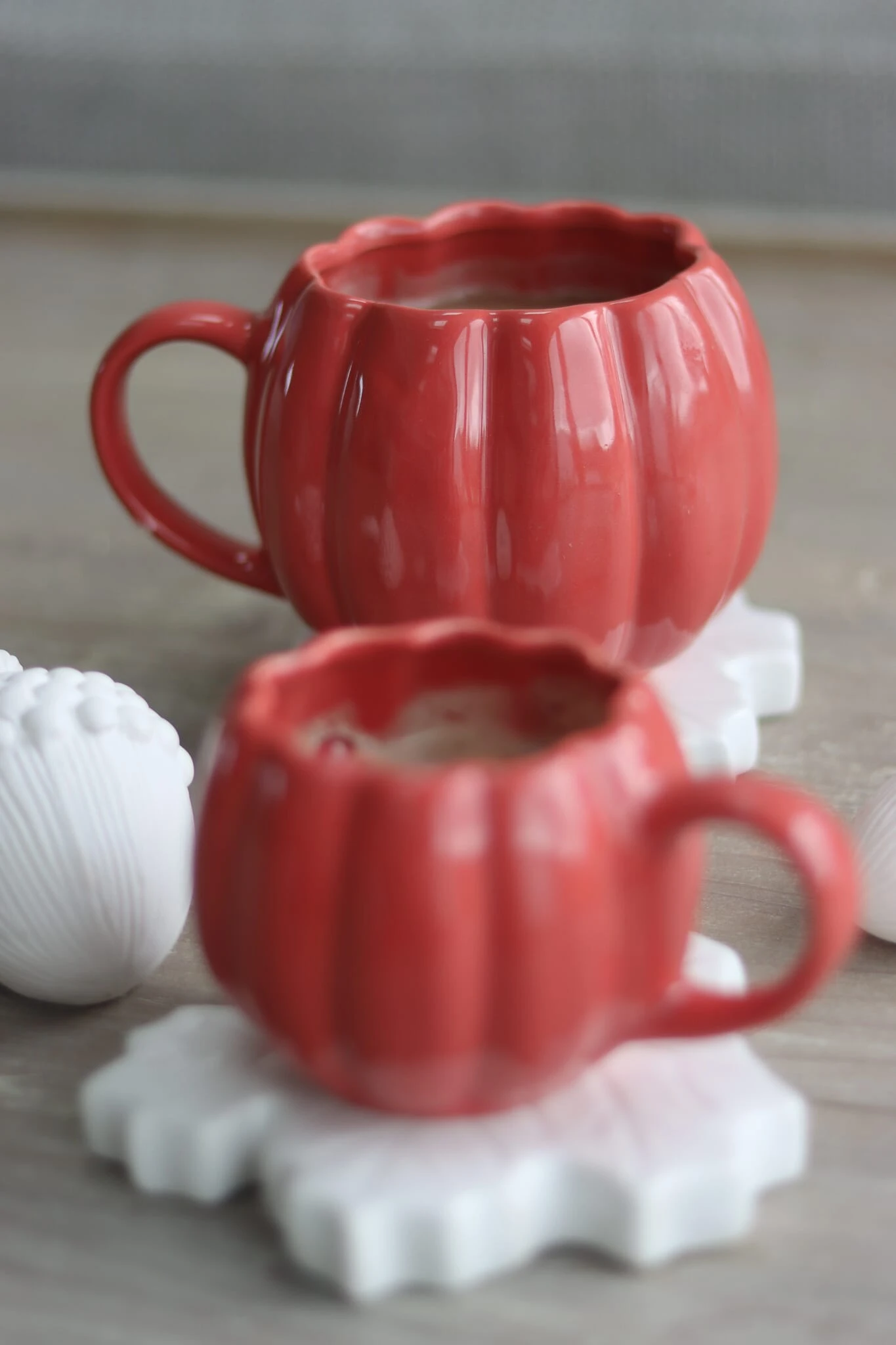 Mini Pumpkin Mug – Apricot 4 Mini Pumpkin Mug – Apricot - Image 4