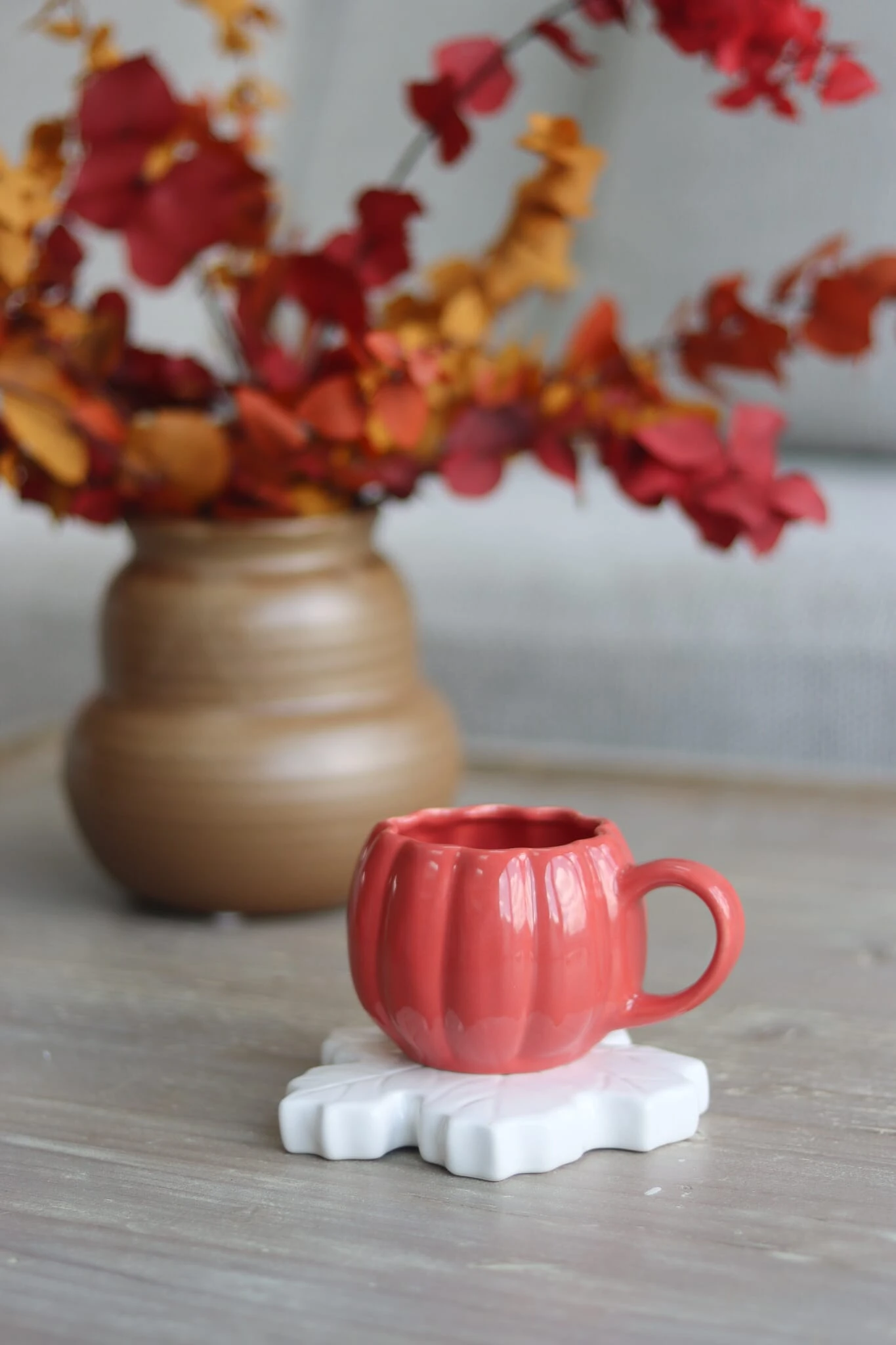 Mini Pumpkin Mug – Apricot 1 Mini Pumpkin Mug – Apricot