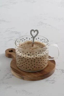 Round Wooden Coaster – Small Natural