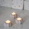 Set Of 3 Pumpkin Tea Light Holders – Autumn Floral