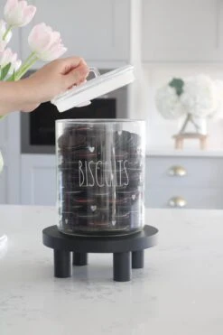 Round Small Stool – Black