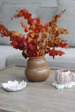 Irregular Camel Ceramic Vase