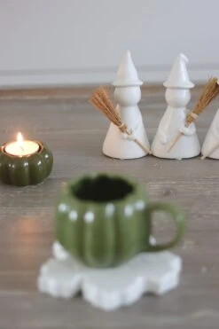 Mini Pumpkin Mug – Autumnal Green -Pretty Little Home IMG 0922 2