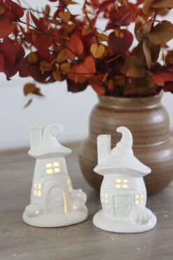 LED Witches Cottage – 2Pc Set