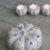 Ceramic Pumpkin Autumn Floral – Large