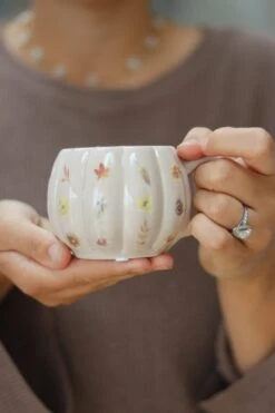 Mini Pumpkin Mug – Autumn Autumnal Art