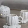 Mini Pumpkin Mug – White