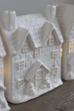 Large LED Ceramic House – Autumn -Pretty Little Home IMG 1067 2