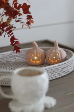 Set Of 2 Jack-O-Lanterns – Small -Pretty Little Home IMG 1111 2