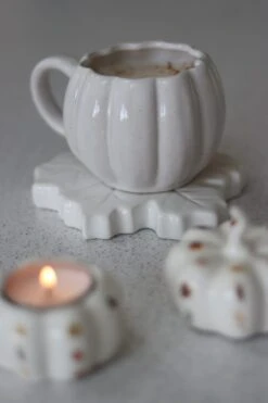 Mini Pumpkin Mug – Speckled