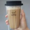 Double Wall Travel Mug – Love Coffee
