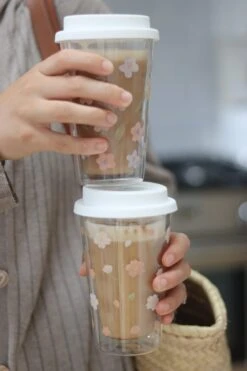 Double Wall Travel Mug – Bloom -Pretty Little Home IMG 1313