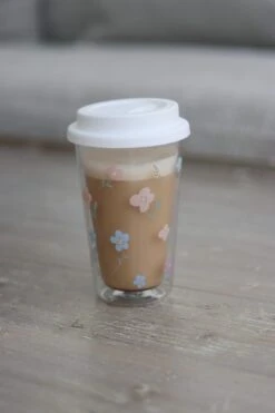 Double Wall Travel Mug – Spring -Pretty Little Home IMG 1333