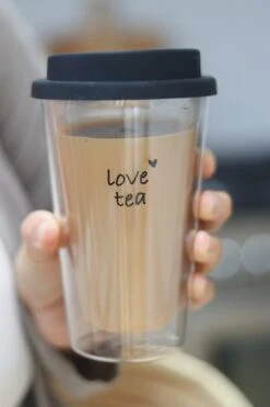 Double Wall Travel Mug – Love Tea -Pretty Little Home IMG 1347