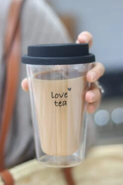 Double Wall Travel Mug – Love Tea