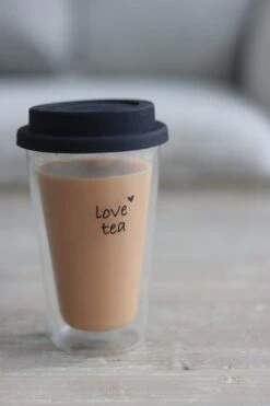 Double Wall Travel Mug – Love Tea -Pretty Little Home IMG 1352