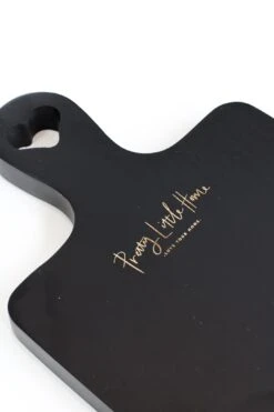 Square Black Chopping Board – Small -Pretty Little Home IMG 1667 1 3