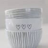 Ceramic Bowl – Horizontal Stripes