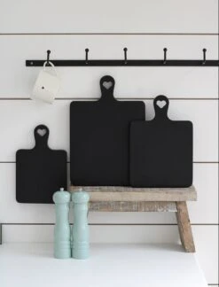 Square Black Chopping Board – Medium -Pretty Little Home IMG 1775 1 e1622055164428 2
