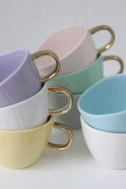 Irregular Stoneware Mug – Pink -Pretty Little Home IMG 1816 2