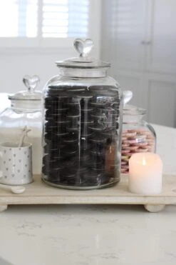 Biscuit Jar – Heart Lid/Large -Pretty Little Home IMG 2161