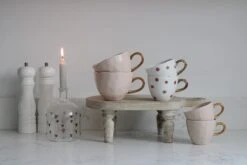 Irregular Stoneware Mug – Pink -Pretty Little Home IMG 2698